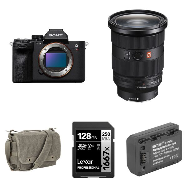 Sony a7R V Mirrorless Camera with 24-70mm f/2.8 II Lens and Basic Bundle