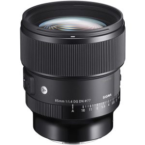 Sony a7R V Mirrorless Camera with Sigma 85mm f/1.4 Lens for Portrait Photography