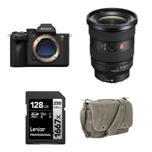 Sony a7R VI Mirrorless Camera with 16-35mm f/2.8 Lens and Basic Bundle
