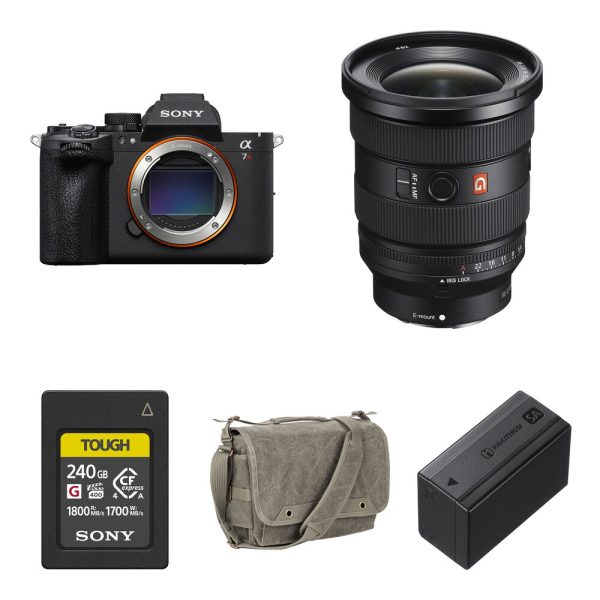 Sony a7R VI Mirrorless Camera with 16-35mm f/2.8 Lens and Essentials+ Kit