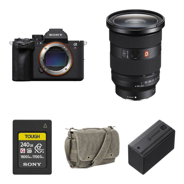 Sony a7R VI Mirrorless Camera with 24-70mm f/2.8 Lens and Essentials+ Kit