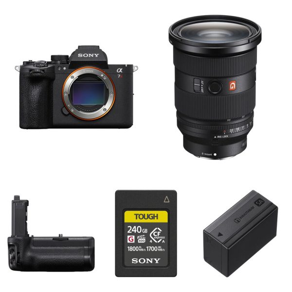 Sony a7R VI Mirrorless Camera with 24-70mm f/2.8 Lens and Performance Kit