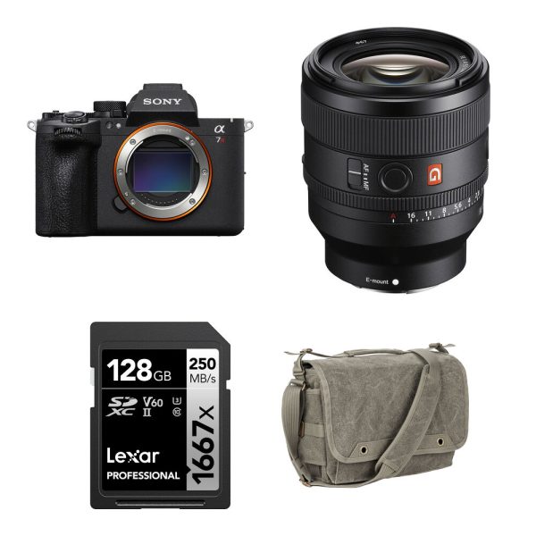 Sony a7R VI Mirrorless Camera with 50mm f/1.4 Lens and Basic Bundle