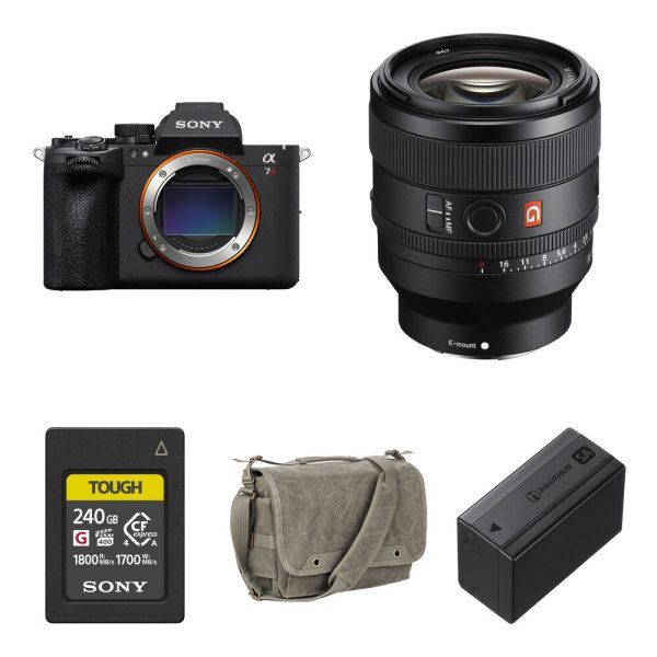 Sony a7R VI Mirrorless Camera with 50mm f/1.4 Lens and Essentials+ Kit
