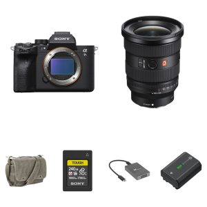 Sony a7S III Mirrorless Camera with 16-35mm f/2.8 II Lens and Essentials+ Kit