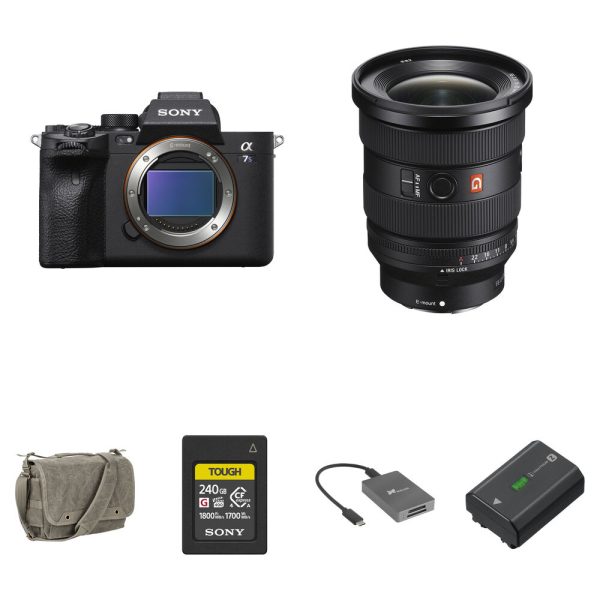 Sony a7S III Mirrorless Camera with 16-35mm f/2.8 II Lens and Essentials+ Kit