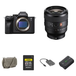 Sony a7S III Mirrorless Camera with 50mm f/1.4 Lens and Essentials+ Kit