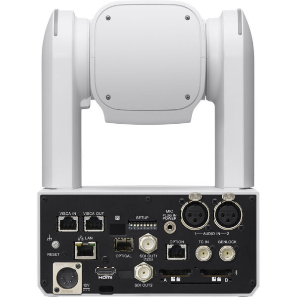 Sony BRC-AM7 4K60 PTZ Camera with AI Auto-Framing (White) view 4