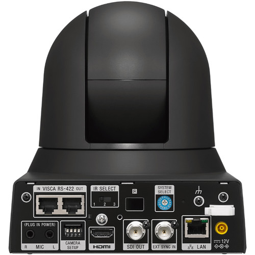 Sony BRC-X400 4K PTZ Camera with HDMI, IP & 3G-SDI Output (Black) view 3