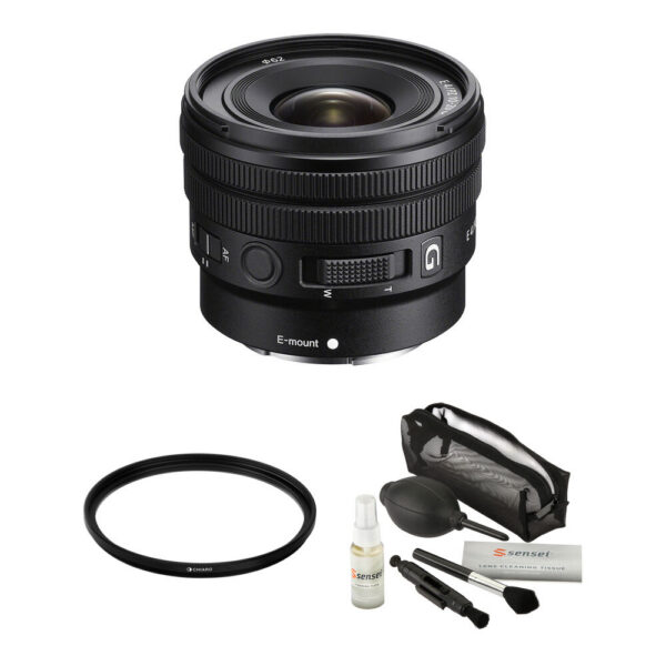 Sony E 10-20mm f/4 PZ G Lens and Filter Kit (E-Mount) view 4
