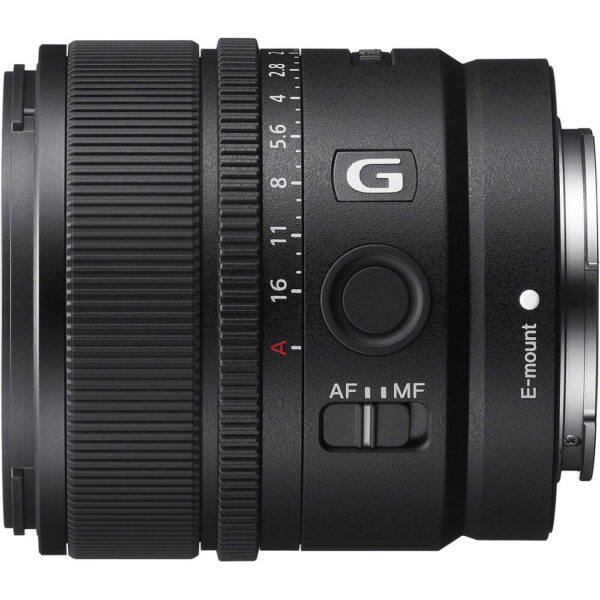 Sony E 15mm f/1.4 G Lens view 3
