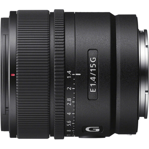 Sony E 15mm f/1.4 G Lens view 4