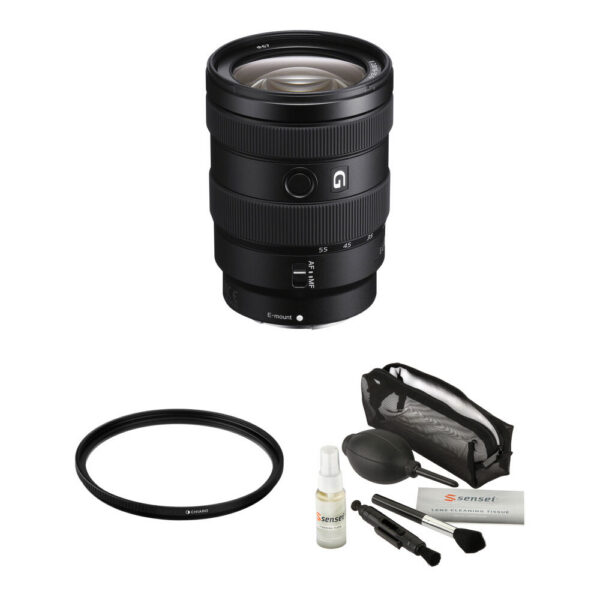 Sony E 16-55mm f/2.8 G Lens with Lens Care Kit view 4