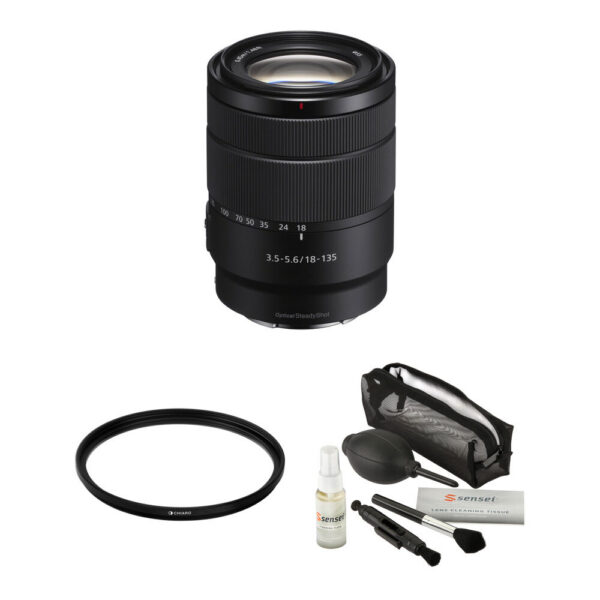 Sony E 18-135mm f/3.5-5.6 Lens with UV Filter Kit view 4