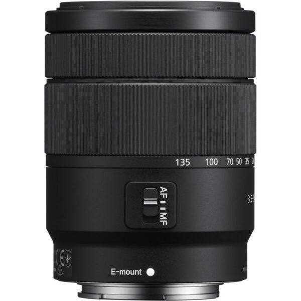 Sony E 18-135mm f/3.5-5.6 OSS Lens view 3