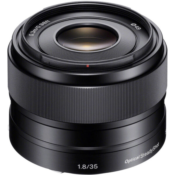 Sony E 35mm f/1.8 OSS Lens with UV Filter Kit view 3
