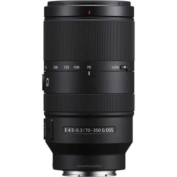 Sony E 70-350mm f/4.5-6.3 G OSS Lens view 3