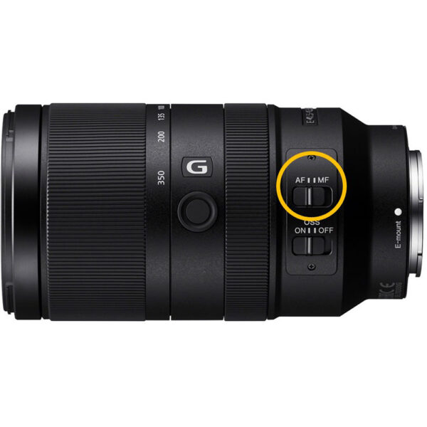 Sony E 70-350mm f/4.5-6.3 G OSS Lens view 6