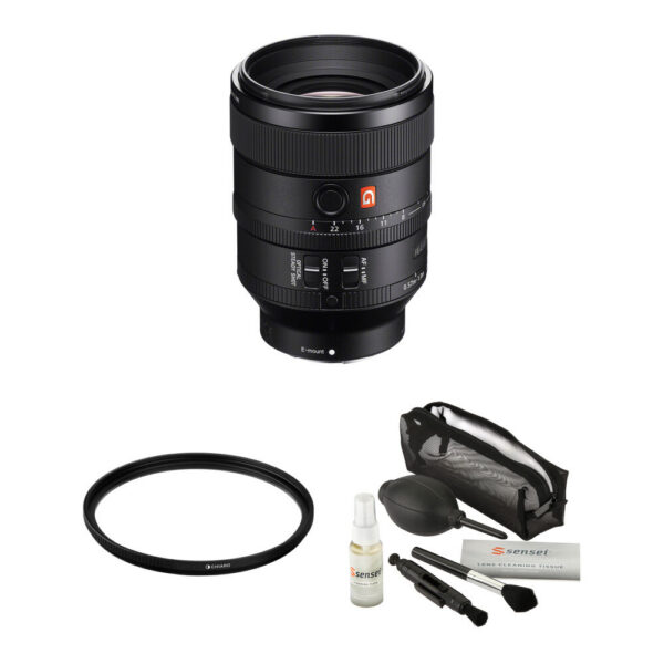 Sony FE 100mm f/2.8 STF GM OSS Lens with UV Filter Kit view 4