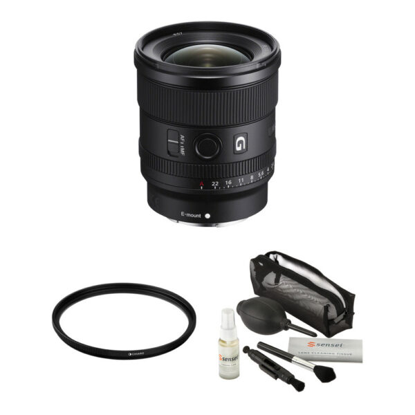 Sony FE 20mm f/1.8 G Lens with UV Filter Kit view 4