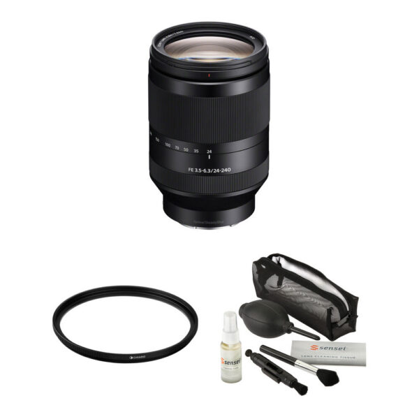Sony FE 24-240mm f/3.5-6.3 OSS Lens with UV Filter Kit view 4