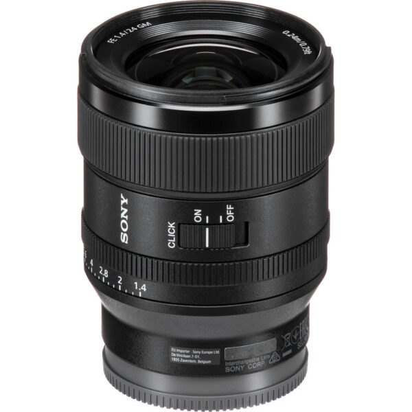 Sony FE 24mm f/1.4 GM Lens view 3