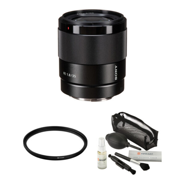 Sony FE 35mm f/1.8 Lens with UV Filter Kit view 4