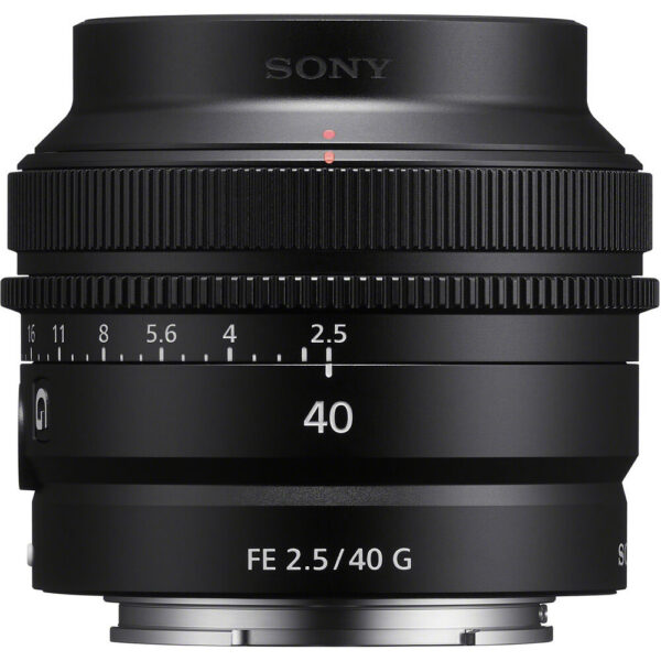 Sony FE 40mm f/2.5 G Lens view 4
