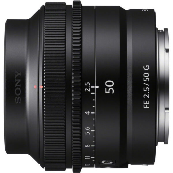 Sony FE 50mm f/2.5 G Lens view 6