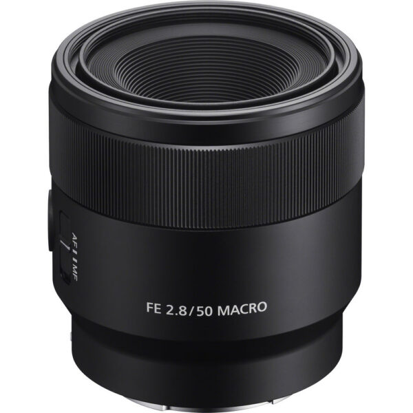 Sony FE 50mm f/2.8 Macro Lens with Lens Care Kit view 3