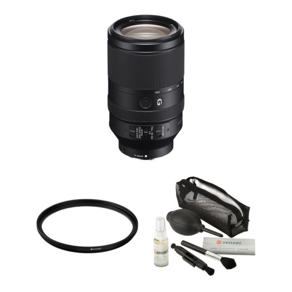 Sony FE 70-300mm f/4.5-5.6 G OSS Lens with UV Filter Kit view 4