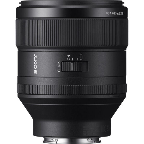 Sony FE 85mm f/1.4 GM Lens view 3