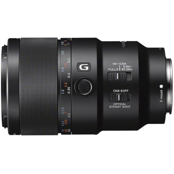 Sony FE 90mm f/2.8 Macro G OSS Lens view 2