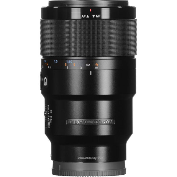 Sony FE 90mm f/2.8 Macro G OSS Lens view 3
