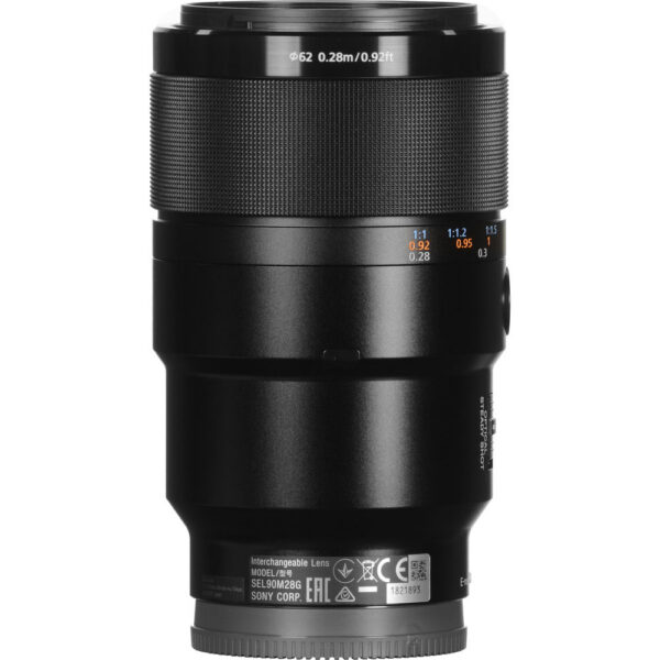 Sony FE 90mm f/2.8 Macro G OSS Lens view 5