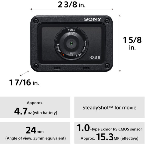 Sony RX0 II Digital Camera view 6