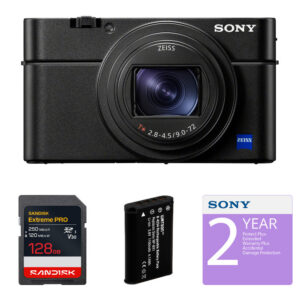 Sony RX100 VII Digital Camera with Protection & Power Kit