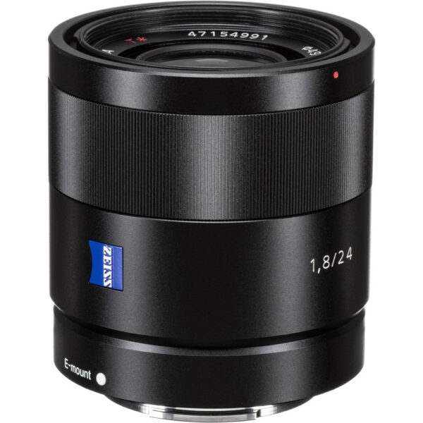 Sony Sonnar T* E 24mm f/1.8 ZA Lens view 3