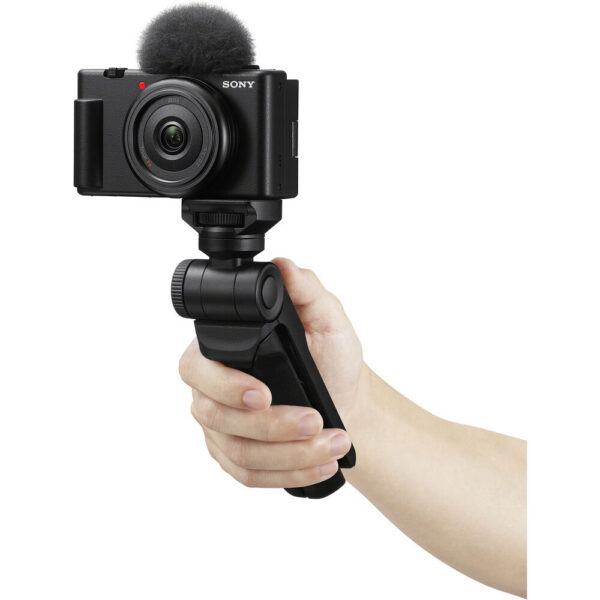Sony ZV-1F Vlogging Camera with Wireless Shooting Grip Kit (Black) view 4