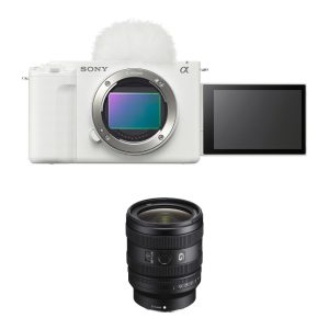 Sony ZV-E1 Mirrorless Camera with 24-50mm f/2.8 Lens Kit (White)