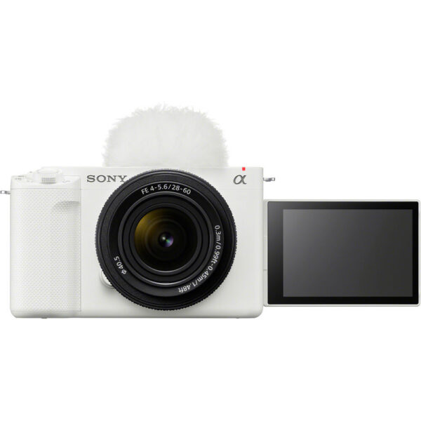 Sony ZV-E1 Mirrorless Camera with 28-60mm f/4-5.6 Lens and Essentials+ Kit (White) view 8