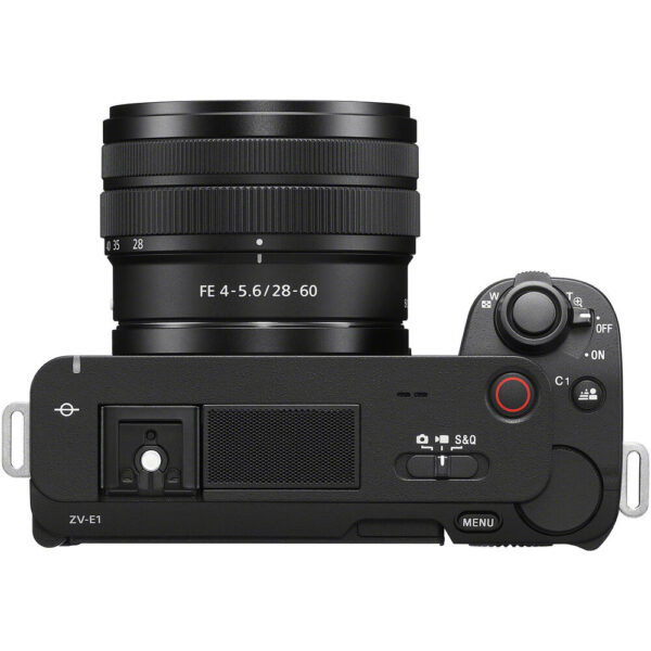 Sony ZV-E1 Mirrorless Camera with 28-60mm Lens (Black) view 7