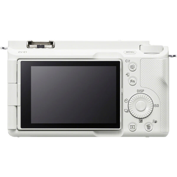 Sony ZV-E1 Mirrorless Camera with 28-60mm Lens (White) view 4