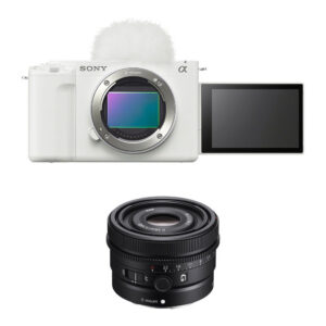 Sony ZV-E1 Mirrorless Camera with 50mm f/2.5 Lens Kit (White)