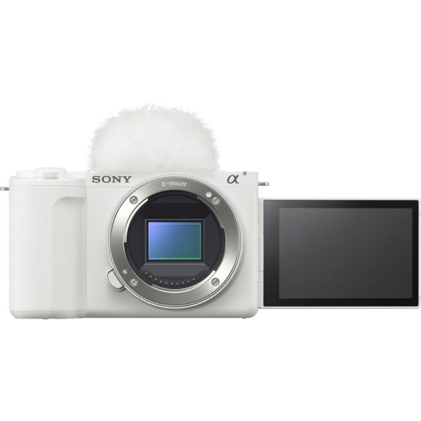 Sony ZV-E10 II Mirrorless Camera with 10-20mm f/4 Lens Kit (White) view 3