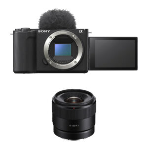 Sony ZV-E10 II Mirrorless Camera with 11mm f/1.8 Lens Kit (Black)