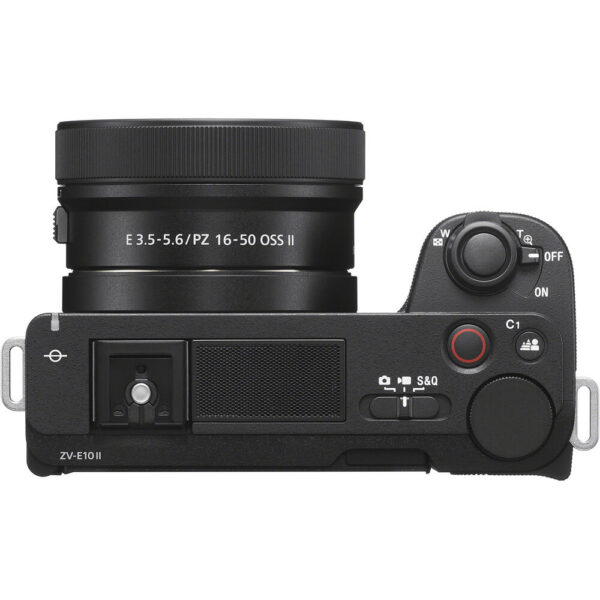 Sony ZV-E10 II Mirrorless Camera with 16-50mm Lens (Black) view 5