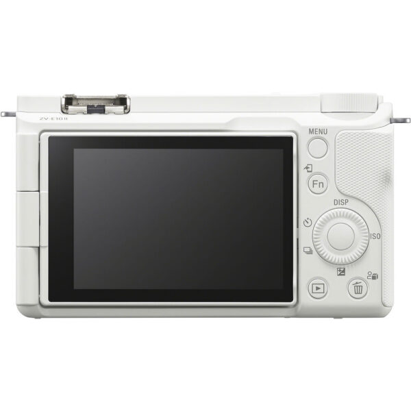 Sony ZV-E10 II Mirrorless Camera with 16-50mm Lens (White) view 2