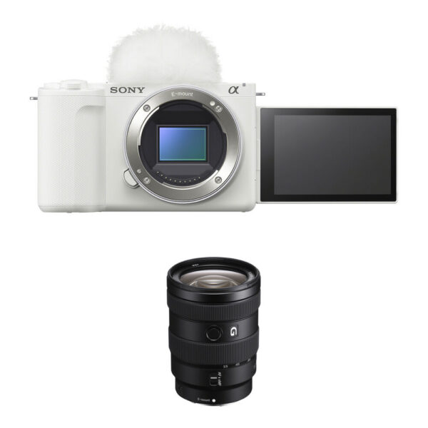 Sony ZV-E10 II Mirrorless Camera with 16-55mm f/2.8 Lens Kit (White)
