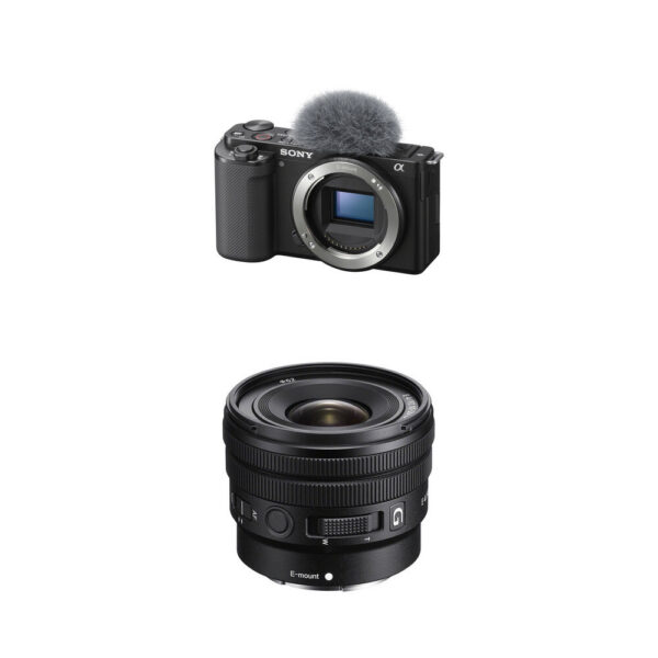 Sony ZV-E10 Mirrorless Camera with 10-20mm f/4 Lens Kit